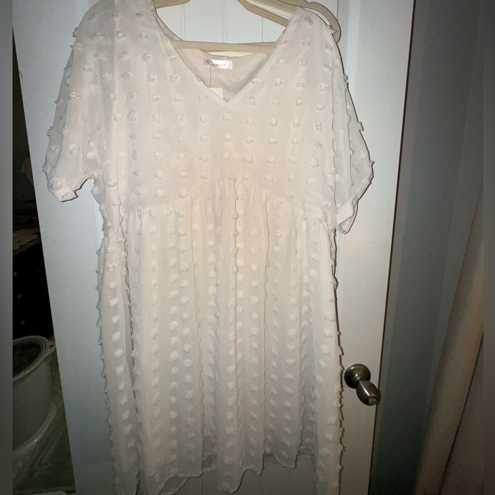KIRUNDO DRESS CREAM XL